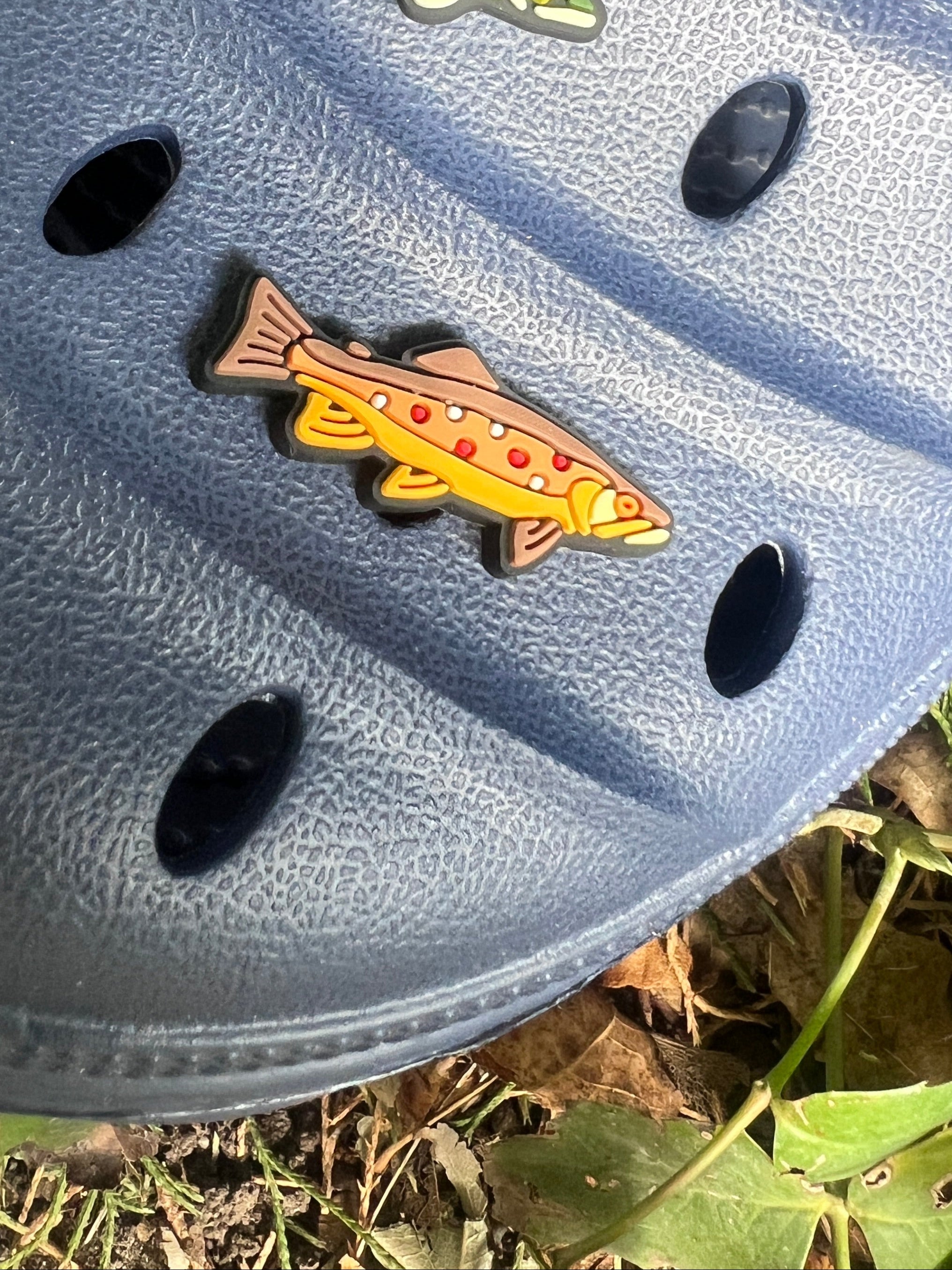 Shoe Charm - Brown Trout