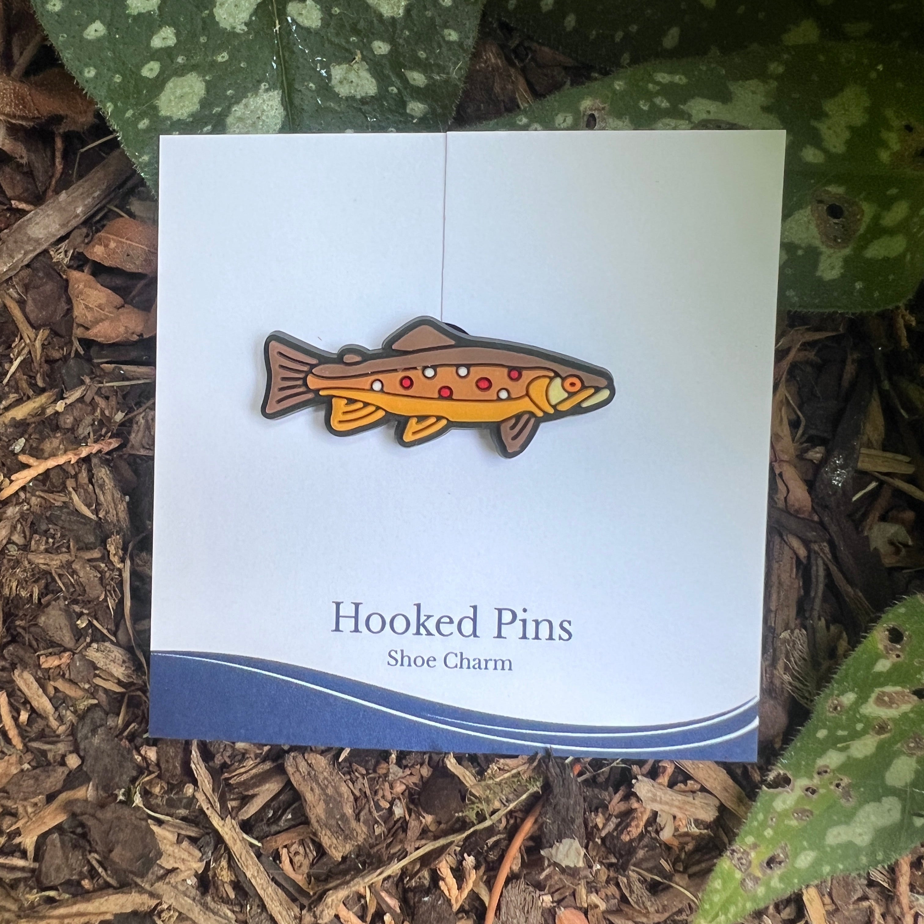 Shoe Charm - Brown Trout