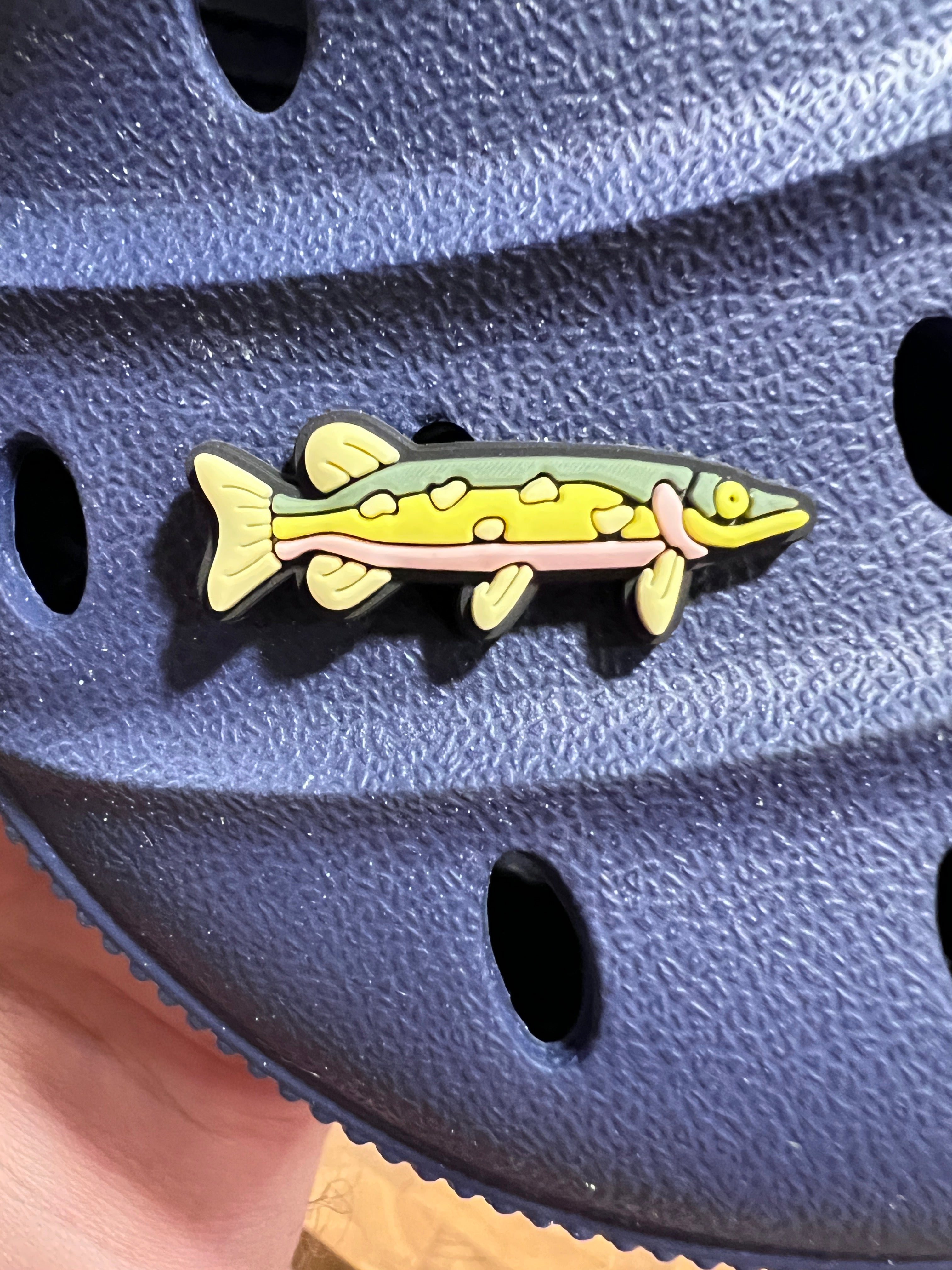 Shoe Charm - Northern Pike
