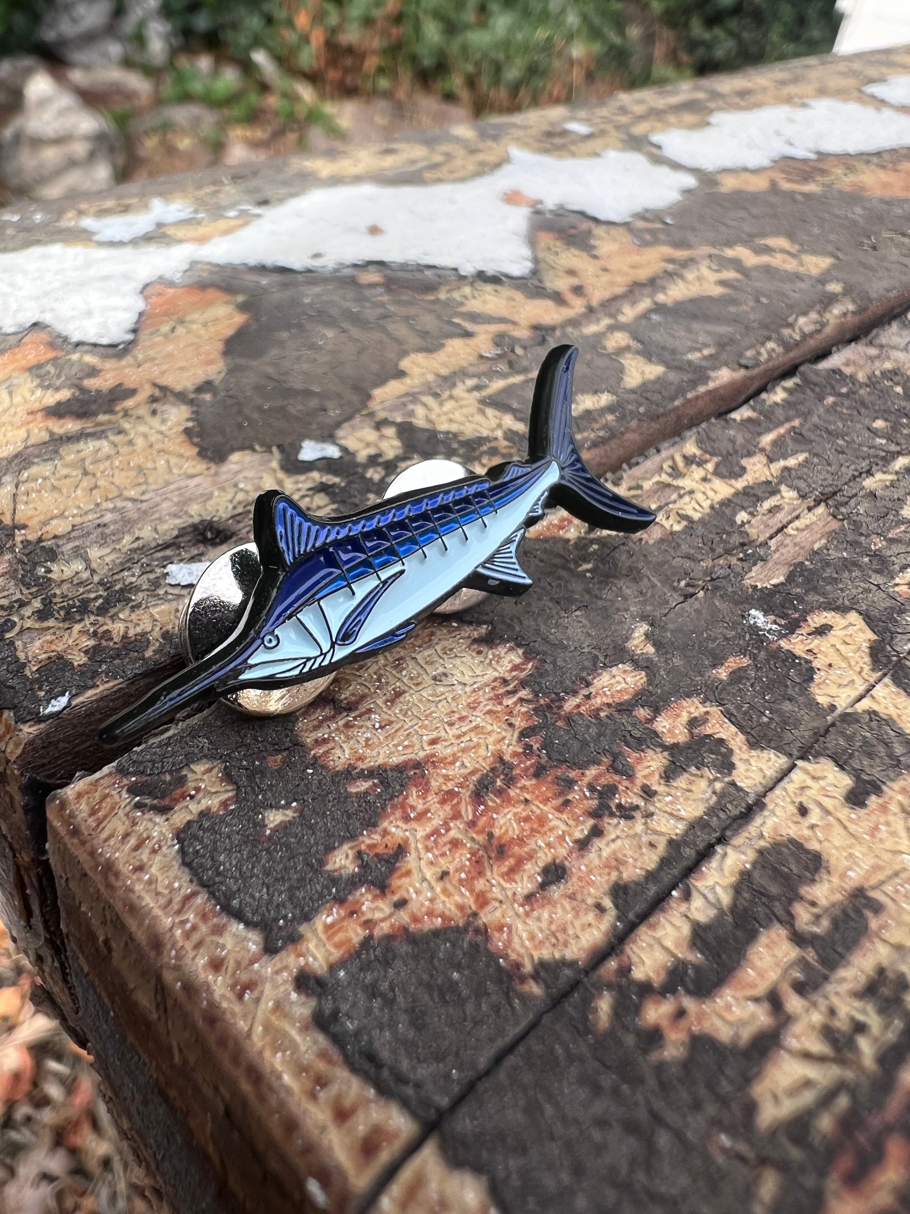 Blue Marlin - Fish Pin with Gift Box
