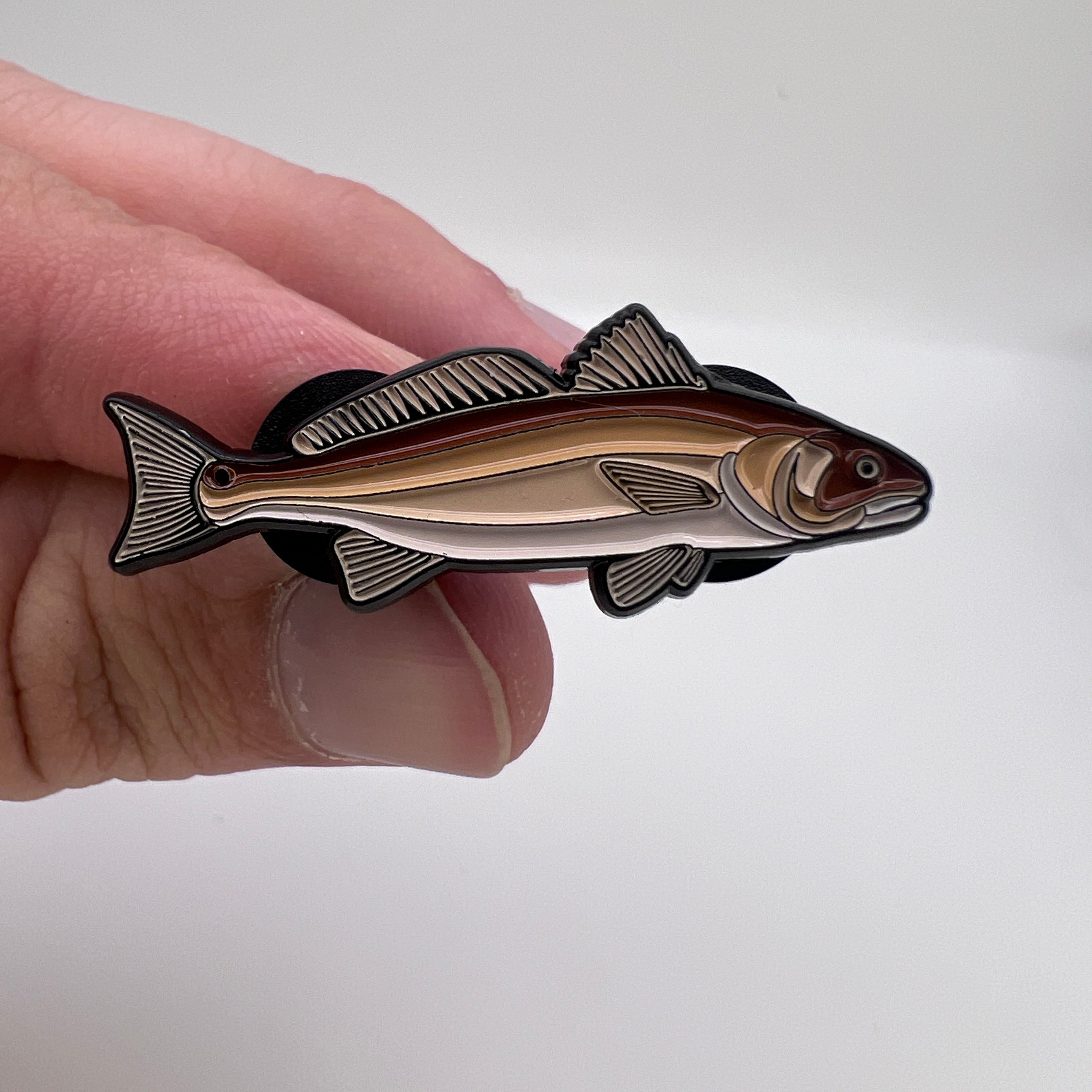 Red Drum (Redfish) - Fish Pin with Gift Box