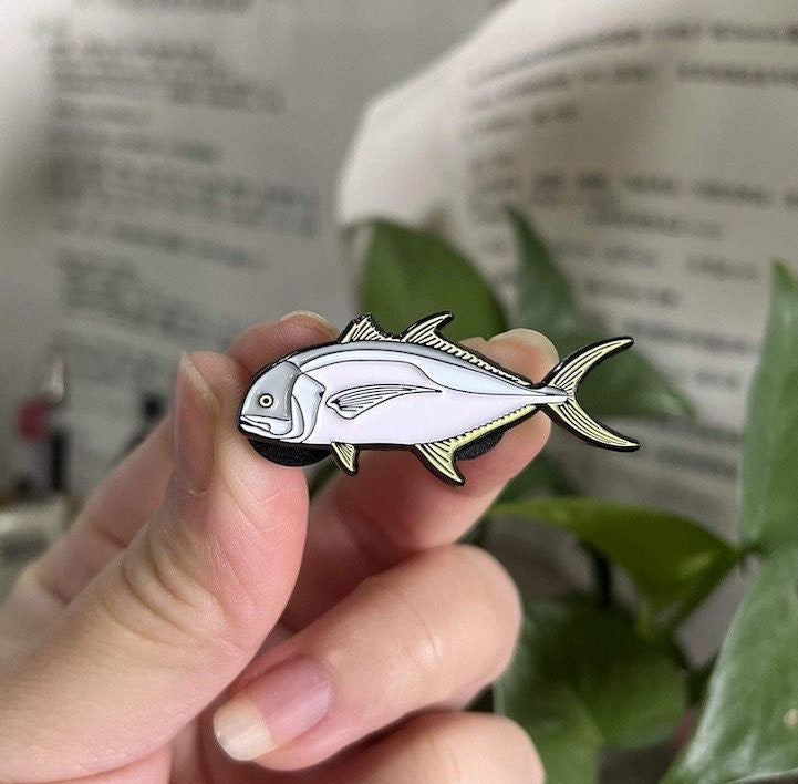 Crevalle Jack - Fish Pin with Gift Box