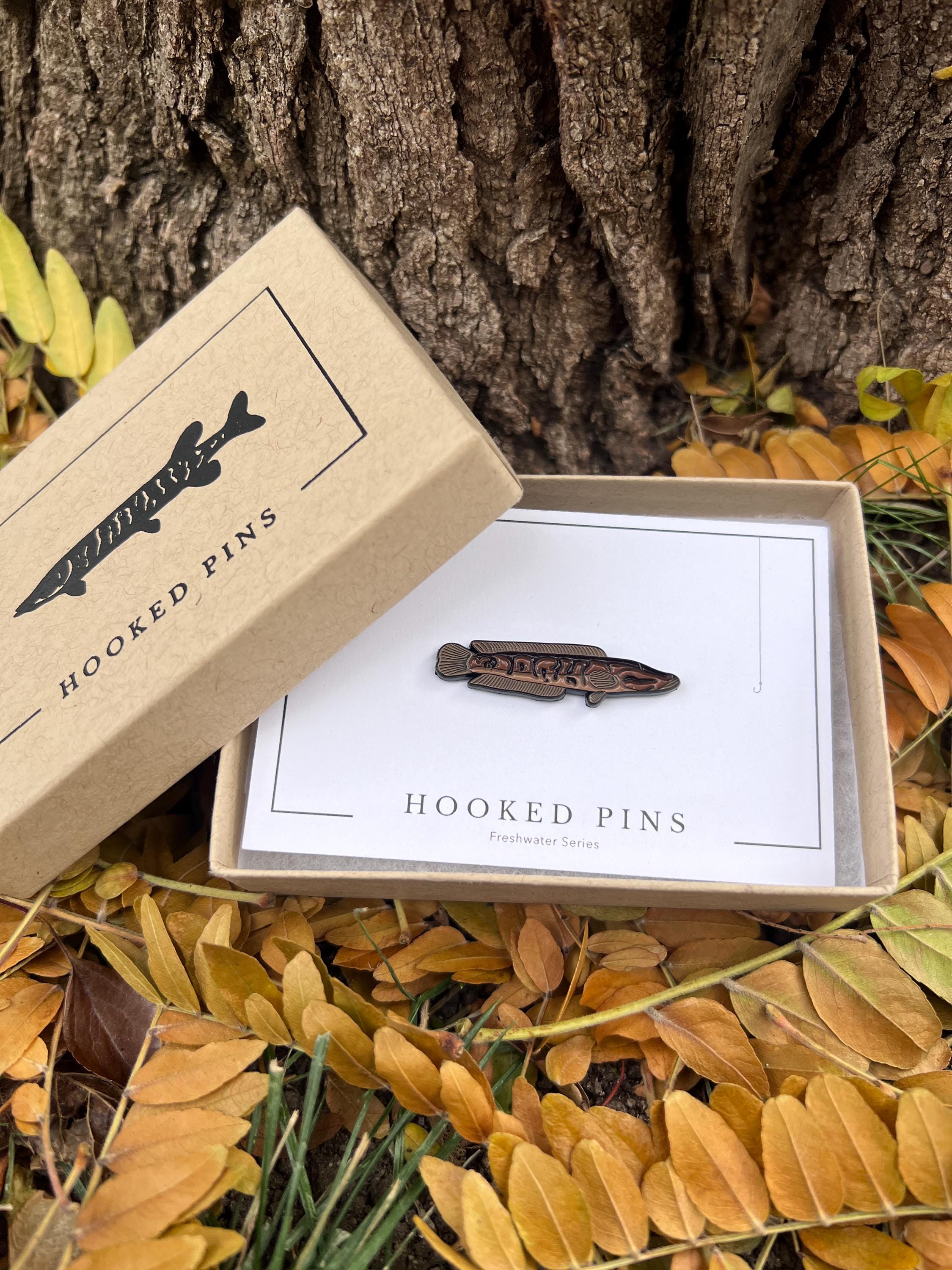 Snakehead - Fish Pin with Gift Box