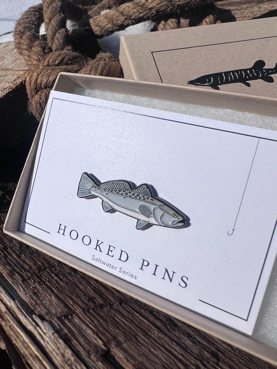 Spotted Seatrout - Fish Pin with Gift Box