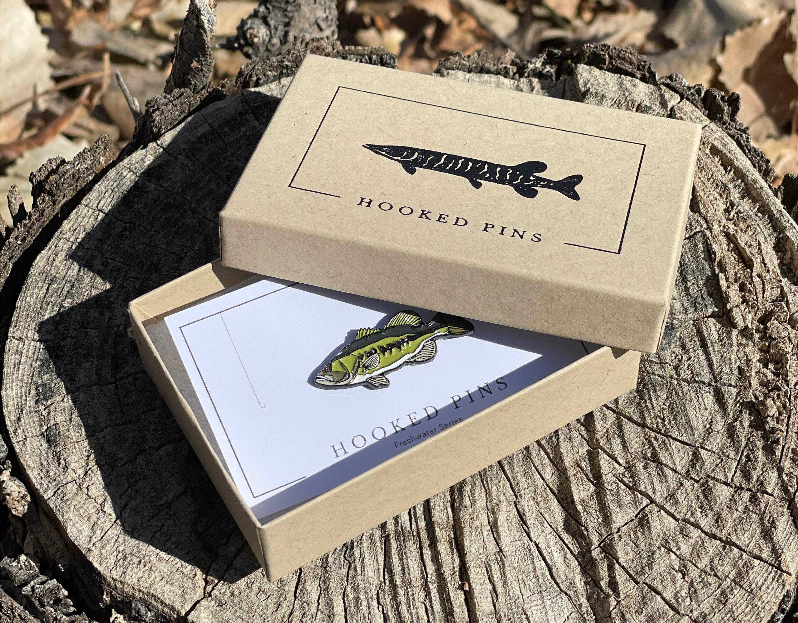 Largemouth Bass  - Fish Pin with Gift Box