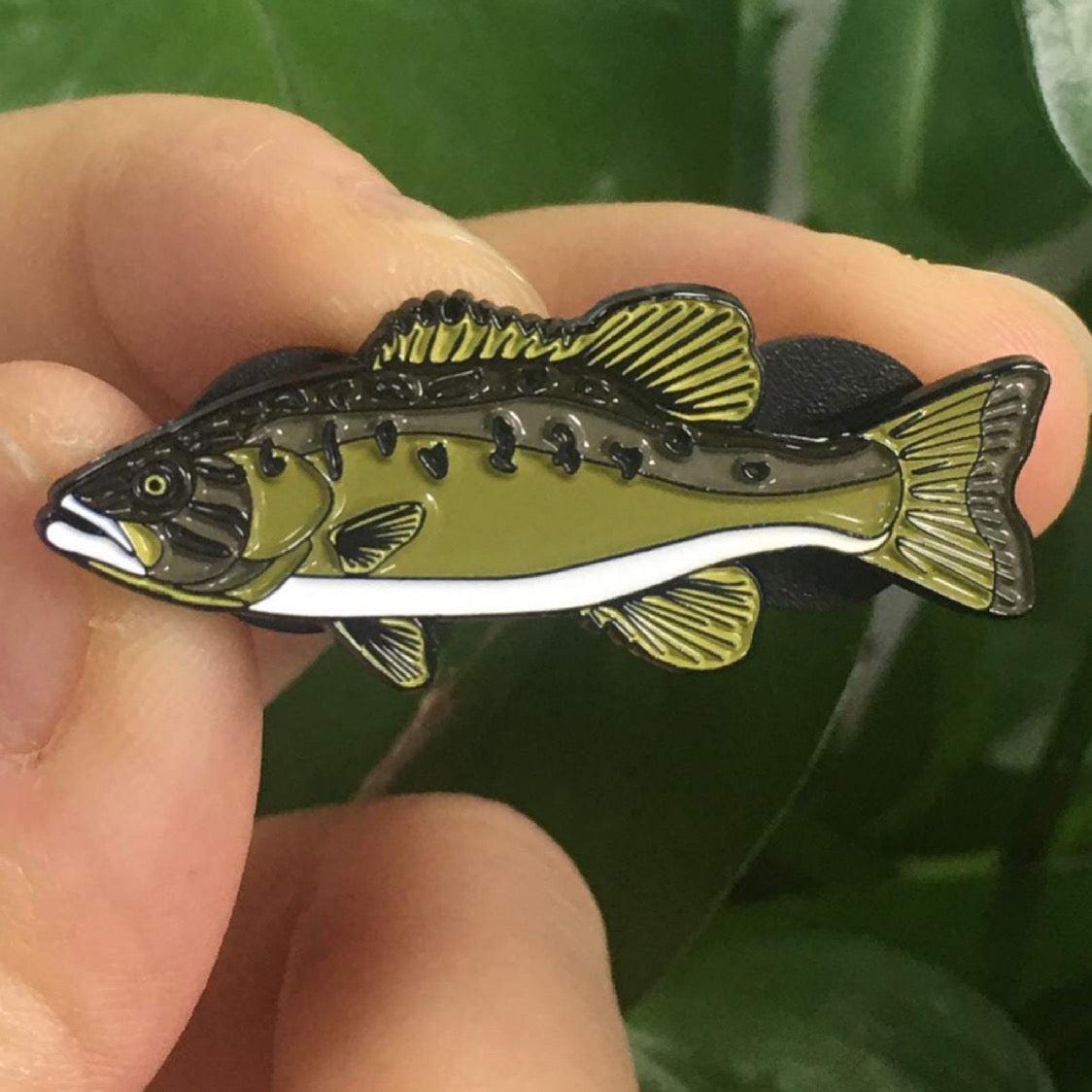 Smallmouth Bass - Fish Pin with Gift Box