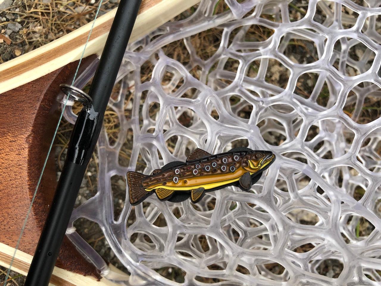 Brown Trout  - Fish Pin with Gift Box