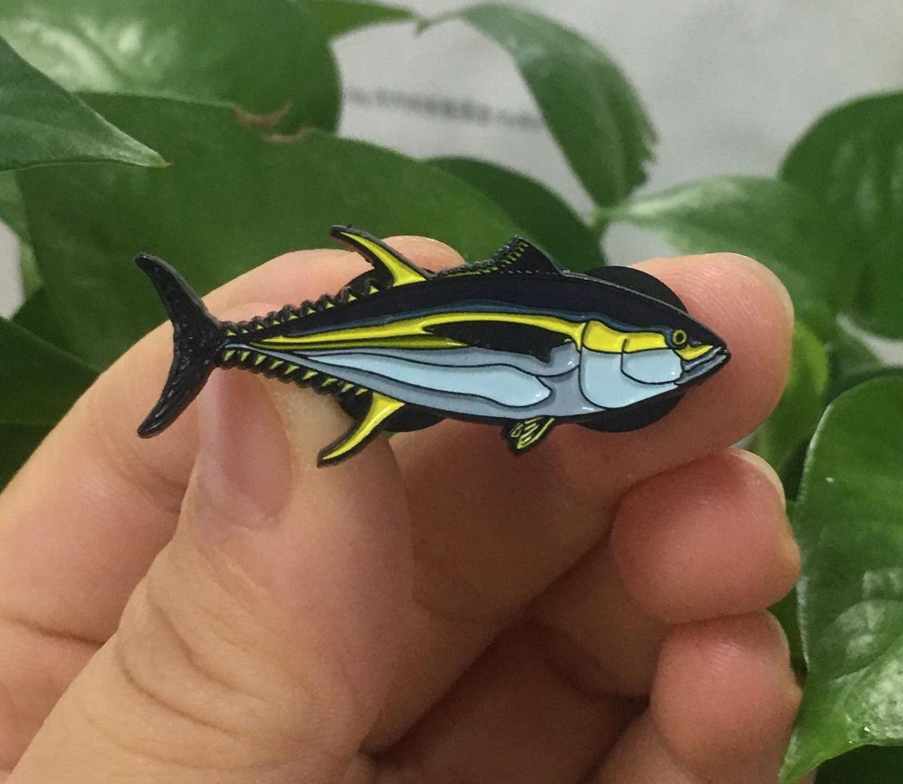 Yellowfin Tuna  - Fish Pin with Gift Box