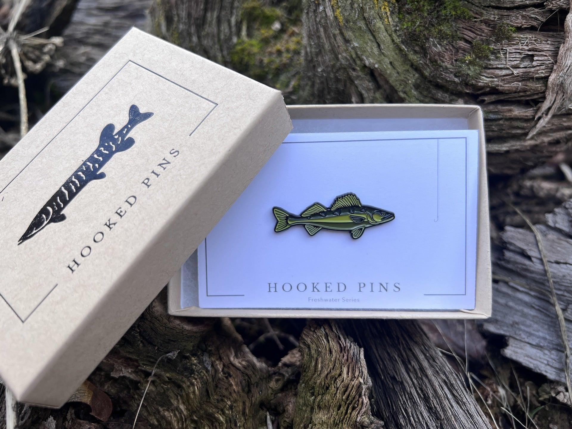 Walleye - Fish Pin with Gift Box