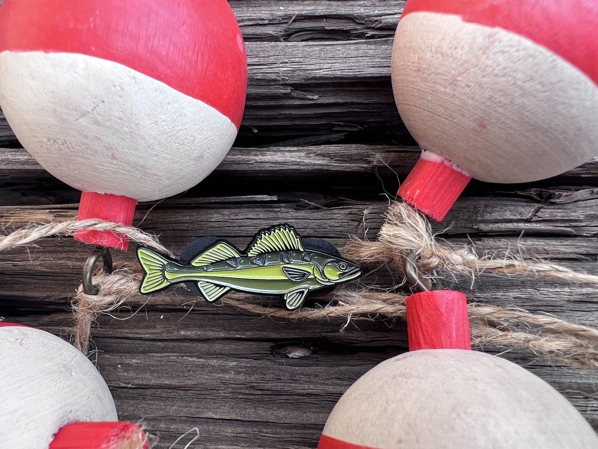 Walleye - Fish Pin with Gift Box