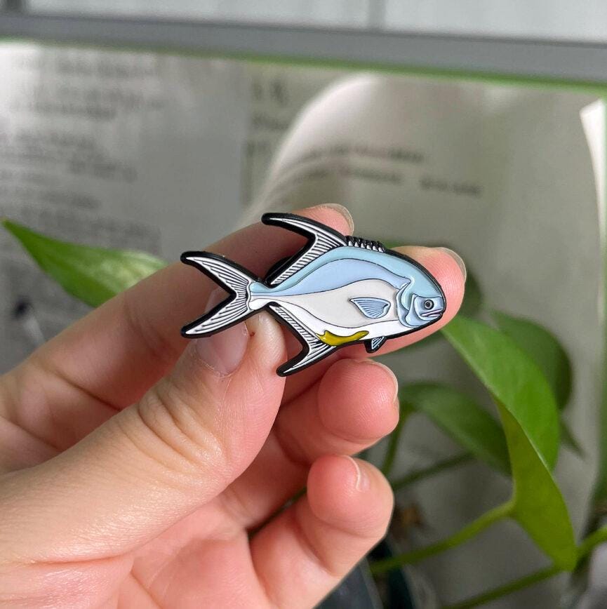 Permit - Fish Pin with Gift Box
