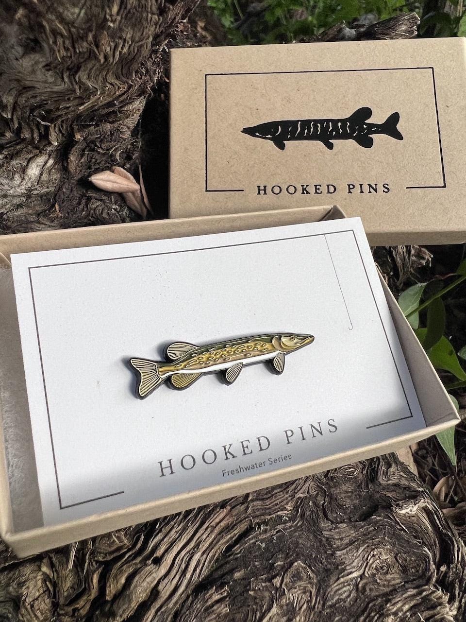 Northern Pike - Fish Pin with Gift Box