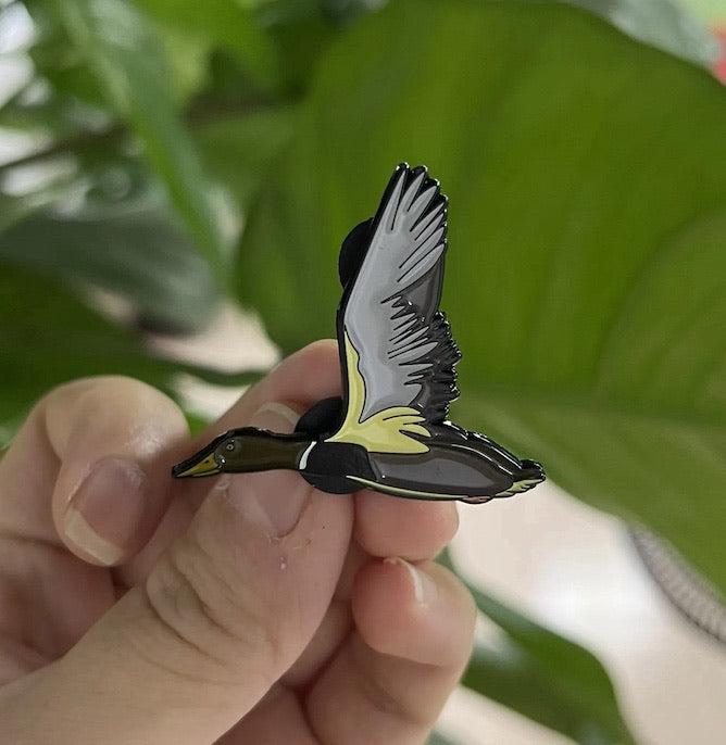 Drake Mallard  - Bird Pin with Gift Box