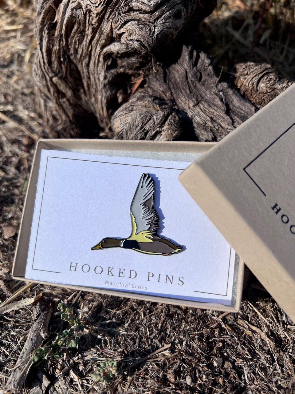 Drake Mallard  - Bird Pin with Gift Box