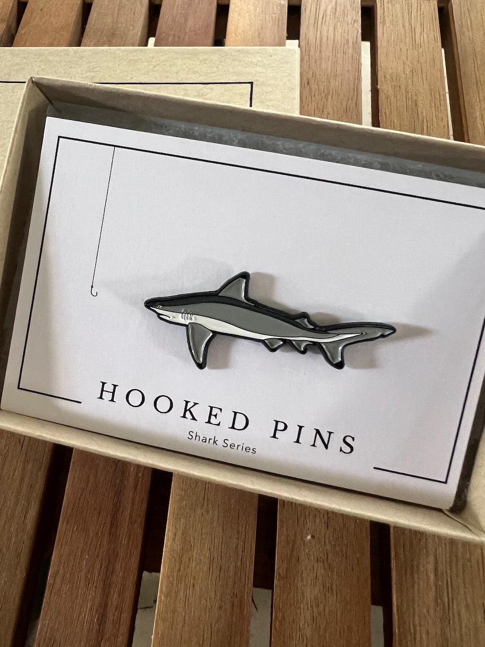 Blacktip Shark - Enamel Pin with Gift Box