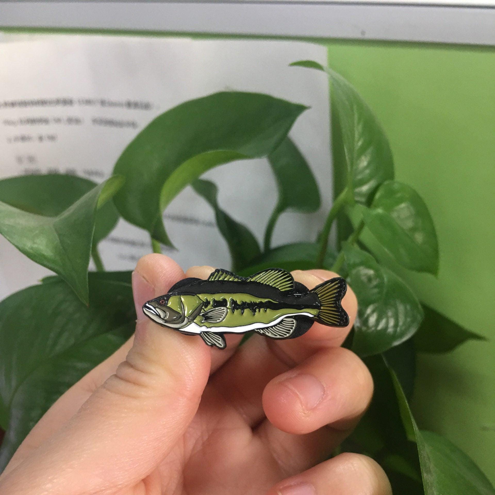 Largemouth Bass  - Fish Pin with Gift Box