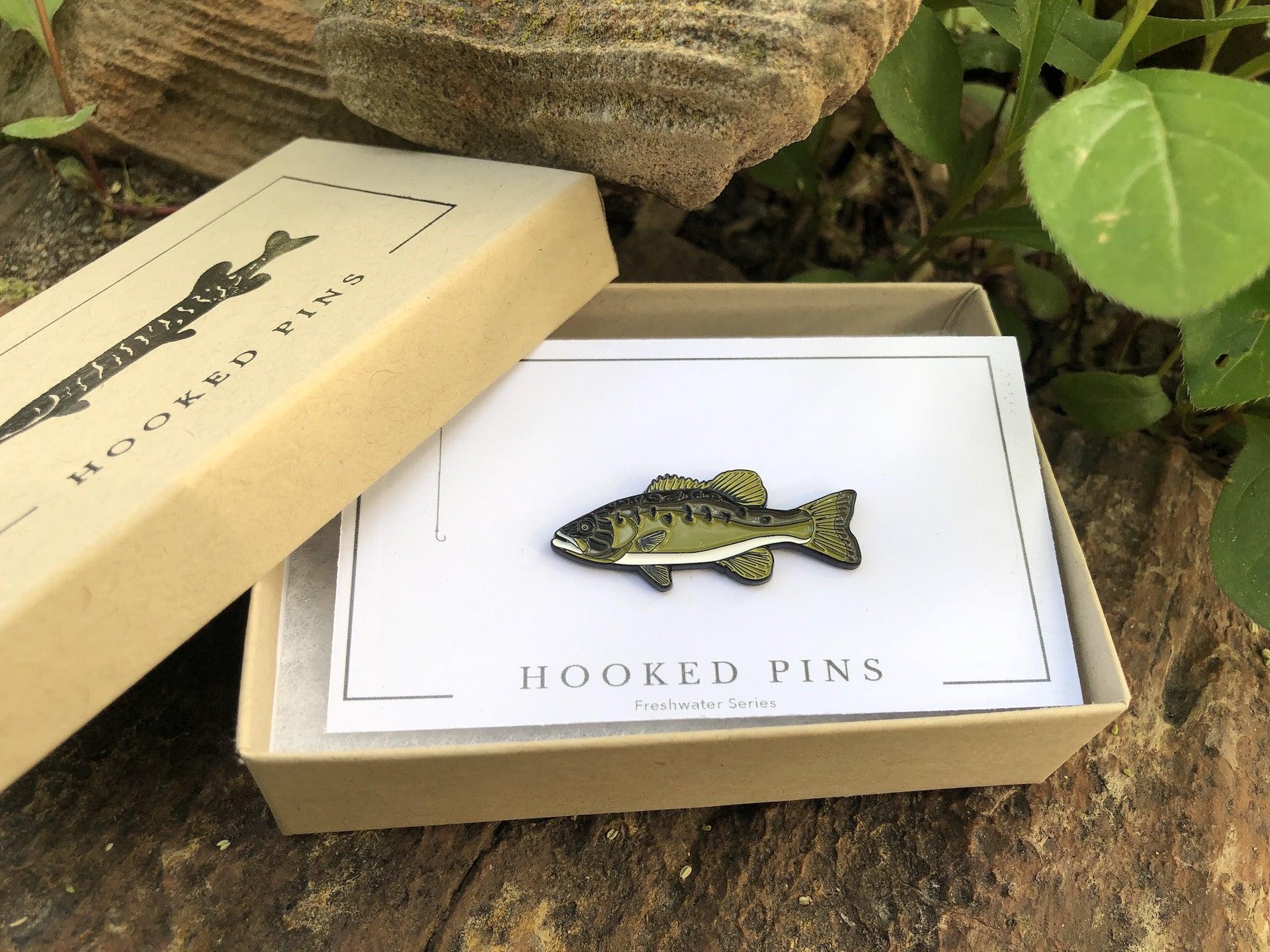 Smallmouth Bass - Fish Pin with Gift Box
