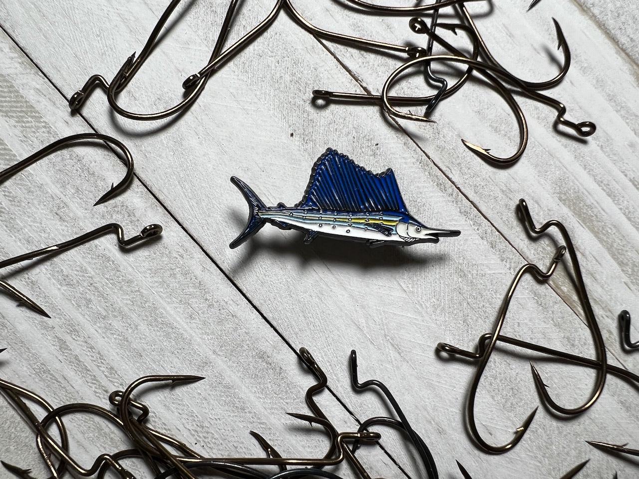 Sailfish  - Fish Pin with Gift Box