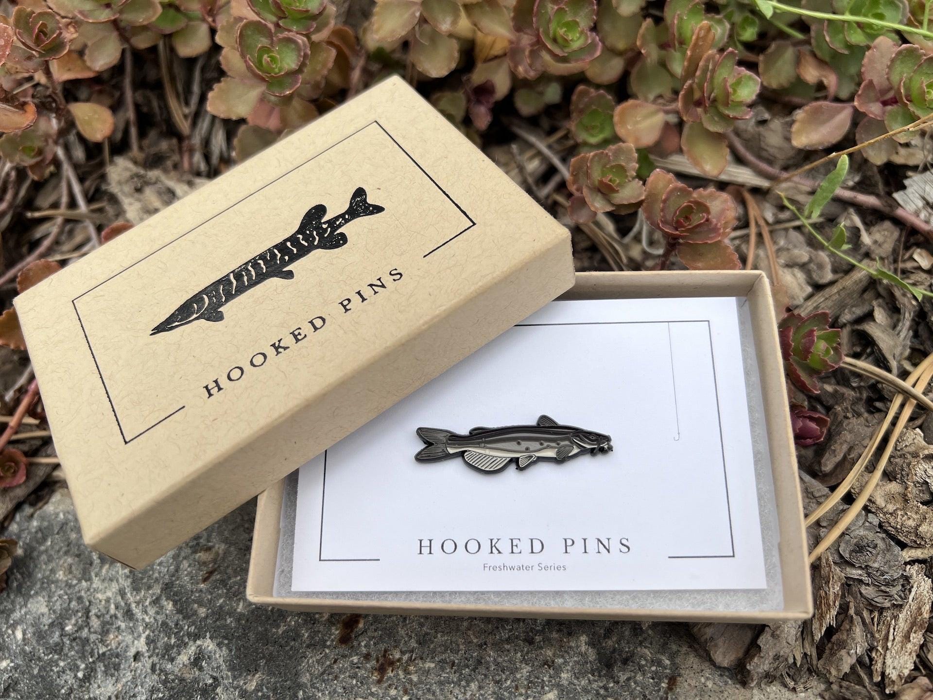 Channel Catfish  - Fish Pin with Gift Box