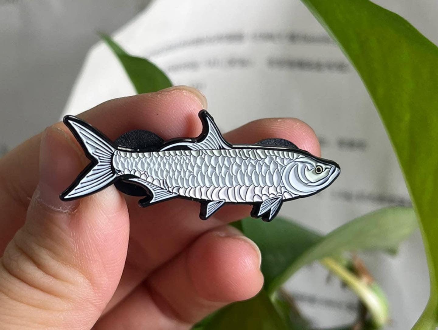 Tarpon  - Fish Pin with Gift Box