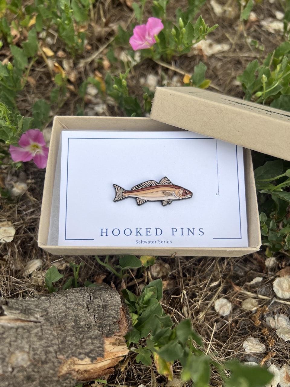 Red Drum (Redfish) - Fish Pin with Gift Box