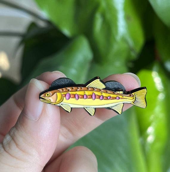 Golden Trout  - Fish Pin with Gift Box