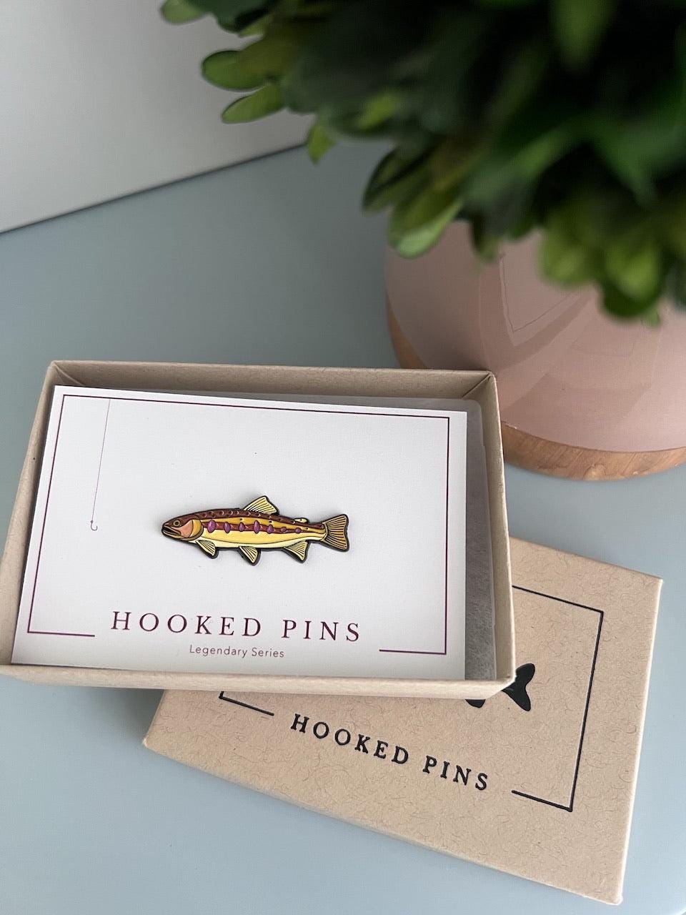 Golden Trout  - Fish Pin with Gift Box