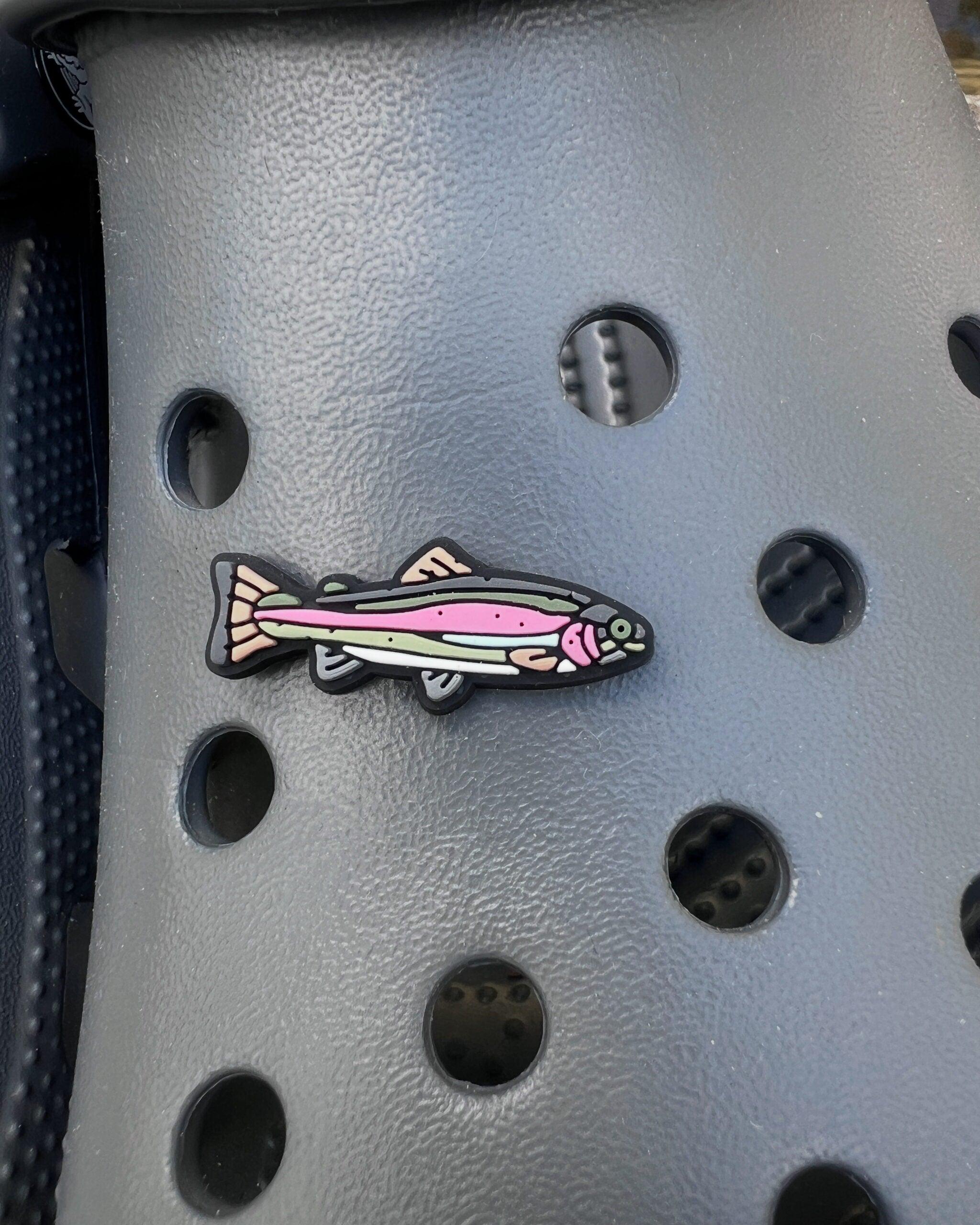 Shoe Charm - Rainbow Trout