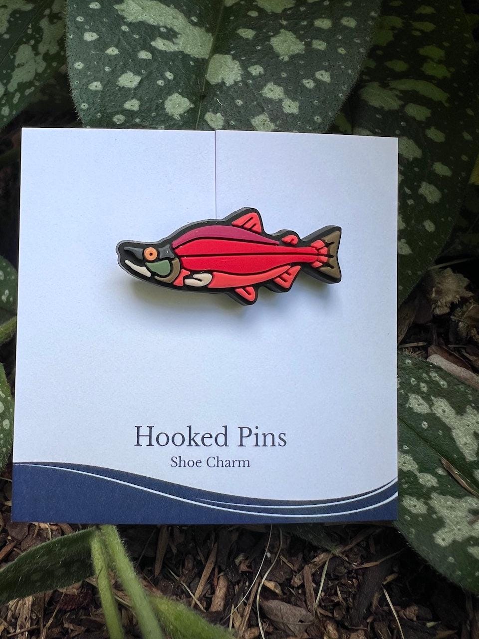 Shoe Charm - Sockeye Salmon
