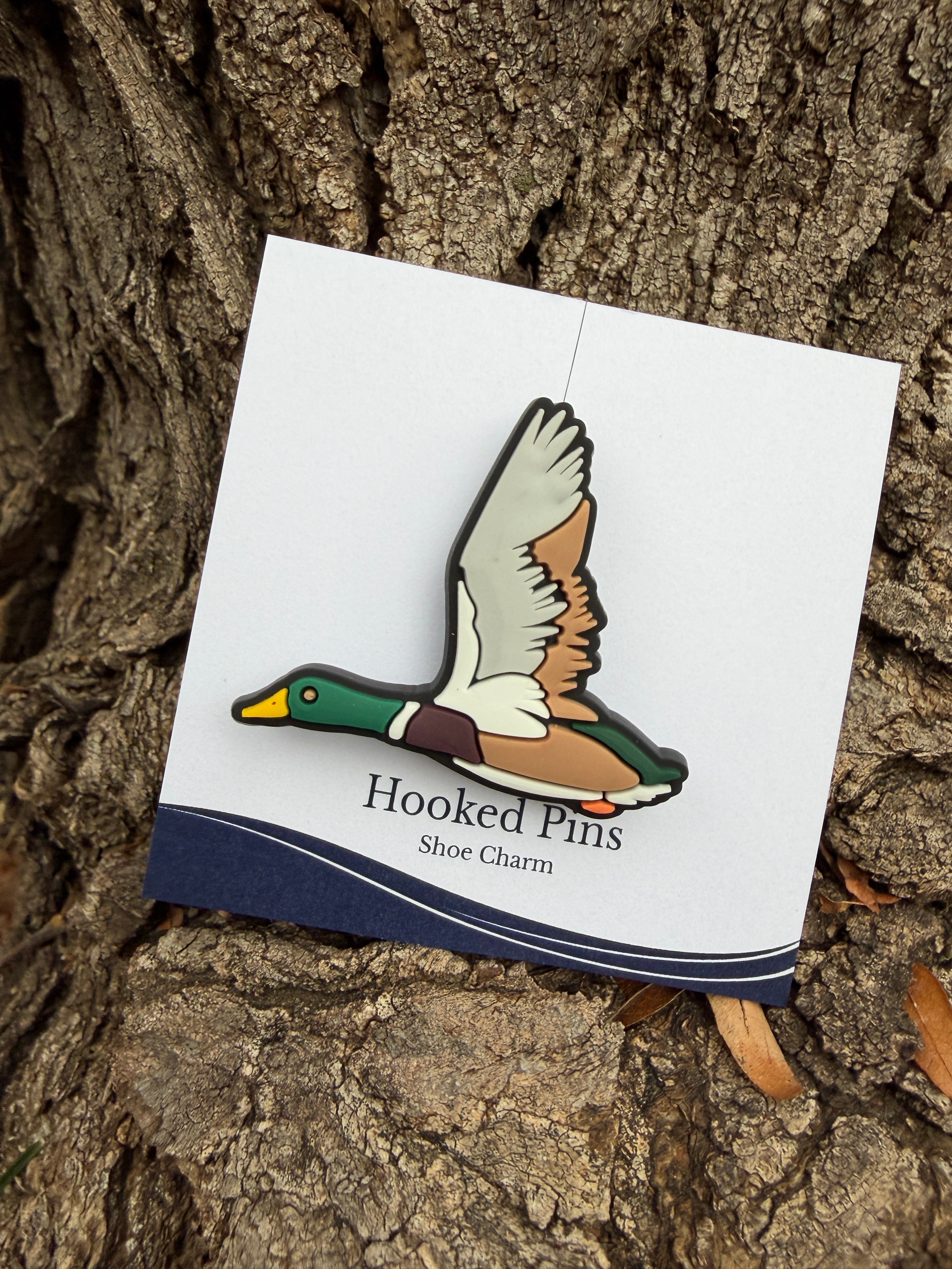 Shoe Charm - Drake Mallard – Hooked Pins