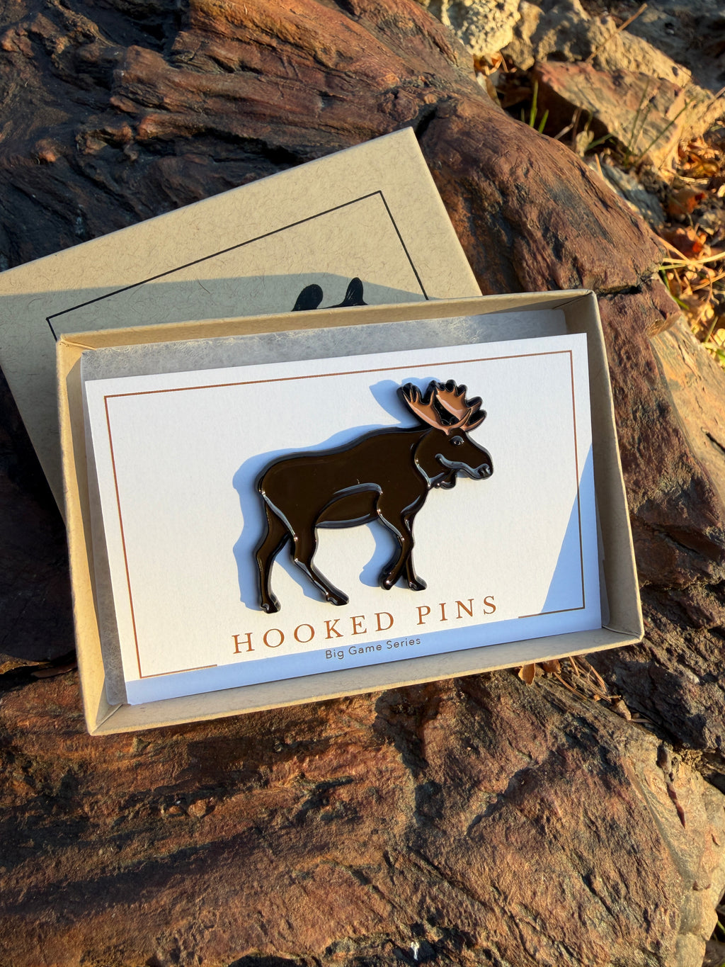 Bull Moose  - Pin with Gift Box