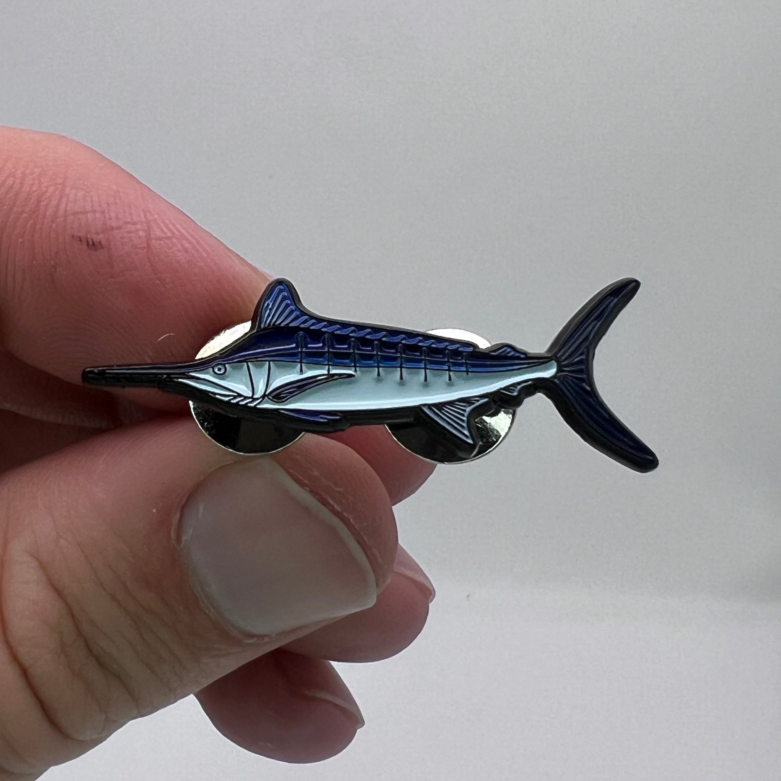 Blue Marlin - Fish Pin with Gift Box