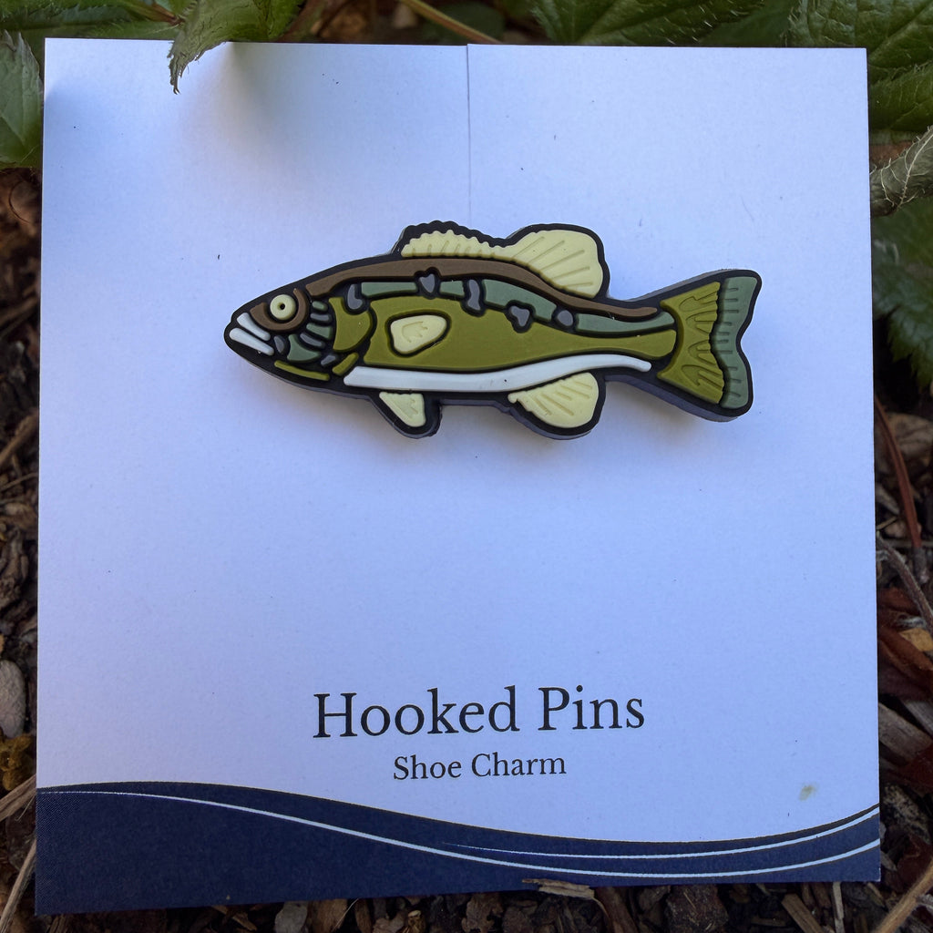 Shoe Charm - Smallmouth Bass