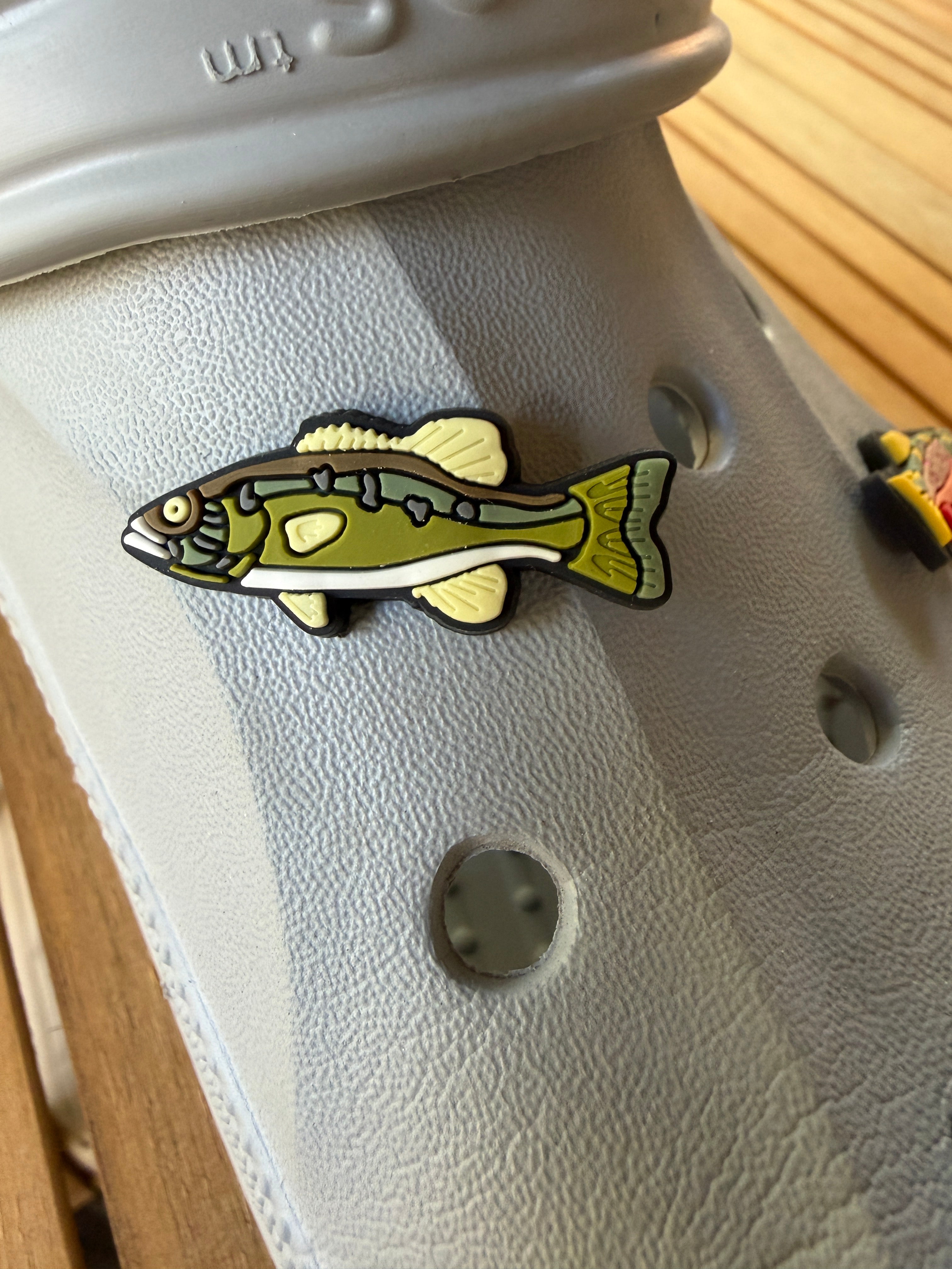 Shoe Charm - Smallmouth Bass