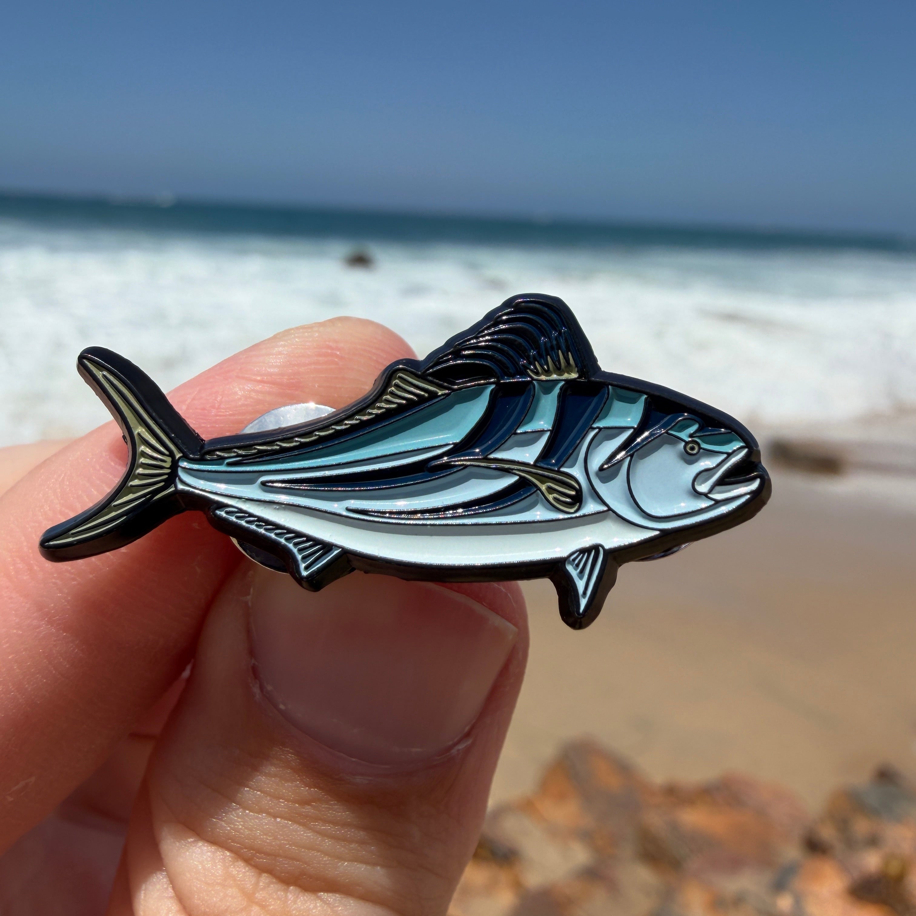 Roosterfish - Fish Pin with Gift Box