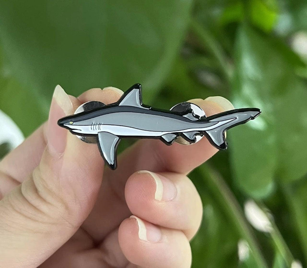 Blacktip Shark - Enamel Pin with Gift Box